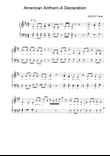 American Anthem-a Declaration