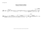 Kenyan National Anthem for Brass Quintet (
