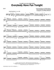 Everybody Have Fun Tonight (arr. Alan Billingsley) - Bass