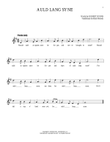 Auld Lang Syne