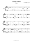 Blessed Assurance (Easy Piano)
