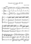 Vivaldi Concerto for 3 cellos