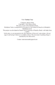 Chasing. Second movement of the Orchestral Suite 'Heliodorus'