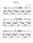 Prelude in C