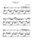Prelude in C