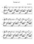 Prelude in C