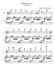 Prelude in C major