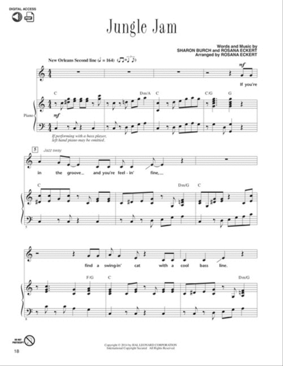 Jazz AND Kids Choir scores gallery preview page 4