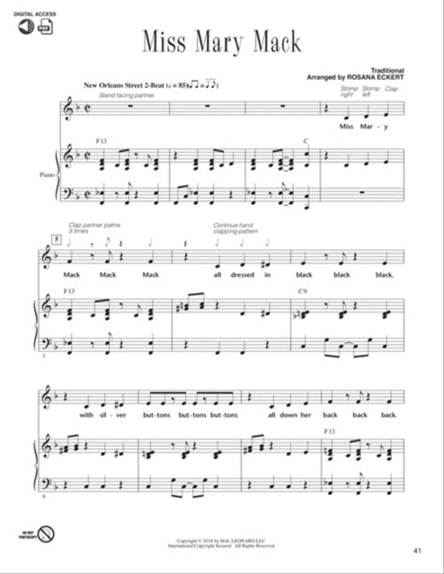 Jazz AND Kids Choir scores gallery preview page 6