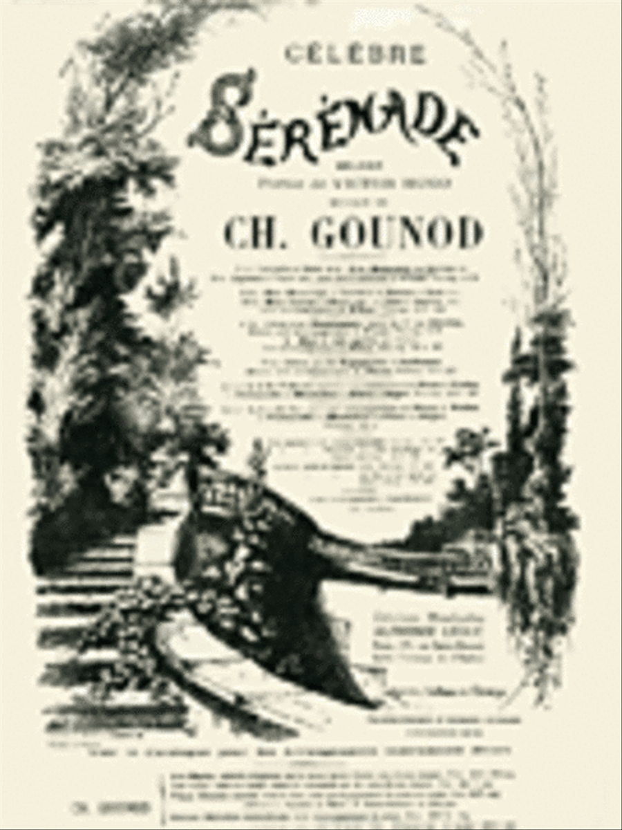 Sérénade in F Sérénade in F Mezzo-Soprano Voice scores gallery preview page 1