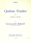 Quinze Etudes pour Cornet A Pistons