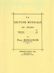 La Lecture Musicale Au Piano - Volume 1
