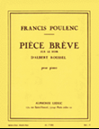 Piece Breve Sur Le Nom d'Albert Roussel