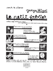Le Petit Fablier No. 1