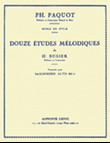 Douze Etudes Melodiques