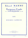 Dix Etudes-Caprices pour Contrebasse