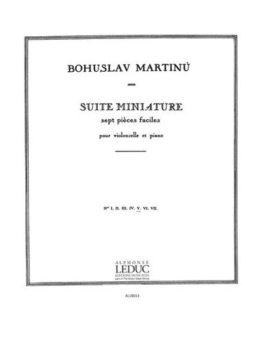 Suite Miniature - H192, No. 5