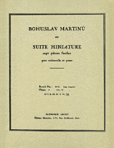Suite Miniature - H192, No. 7