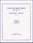 Suite de Trois Pieces pour Flute Seule