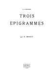 3 Epigrammes