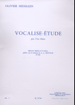 Vocalise-Etude pour Voix Elevees