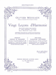 Vingt Lecons d'Harmonie
