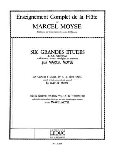 6 Grandes Etudes de Furstenau