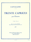 30 Caprices, For Clarinet (2)