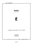 Suite, For Clarinet And Piano