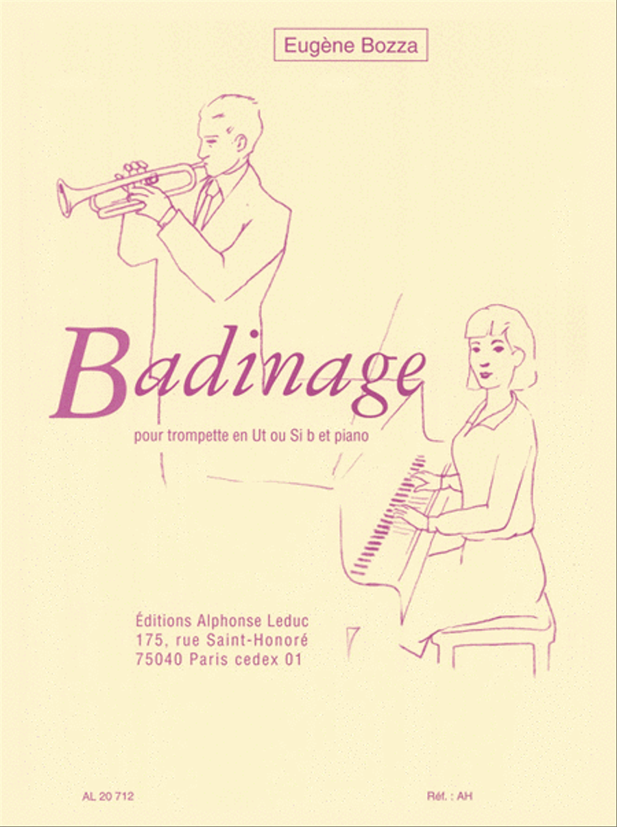 Badinage Badinage Trumpet Solo scores gallery preview page 1
