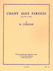 Chant Sans Paroles (horn & Piano)