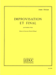 Improvisation Et Final (oboe & Piano)