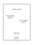 3 Pastorales D'apres Ronsard (flute Solo)