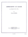 Impromptu Et Danse (saxophone-alto & Piano) mini preview