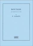 Boutade, For Trumpet And Piano