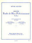 12 Etudes De Haut Perfectionnement (trombone Solo)