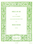 Piece In D For French Horn And Piano
