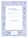 First Concert Solo, For Trumpet Or Cornet And Piano