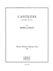Cantilene (saxophone-alto & Piano)