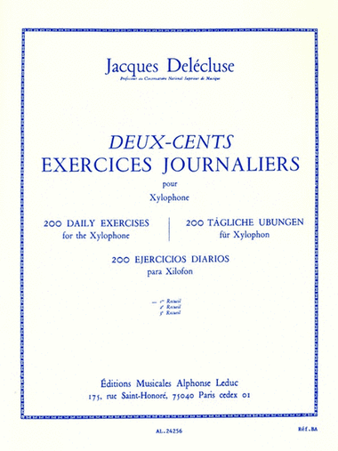 200 Daily Exercises - Vol. 1 (xylophone)