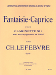 Fantaisie-caprice Op.118 (clarinet & Piano)