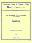 26 Etudes Techniques D'apres Bordogni (trombone Solo)