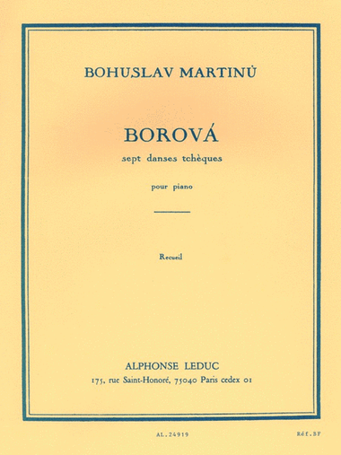 Borova H195 (piano Solo)