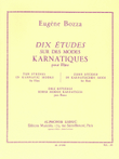 10 Etudes Sur Des Modes Karnatiques (flute Solo)