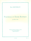 Pastoral And Rustic Dance, For Flute And Piano