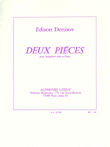 Two Pieces, For Alto Saxophone And Piano