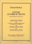 20 Etudes En Forme De 'tricotis' (percussion Solo)