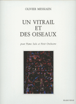 Un Vitrail et des Oiseaux (Piano Part)