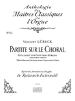 Partita Sopra 'nun Lasst Uns Gott' (maitres No.62) (organ)