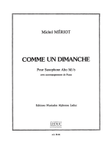 Comme Un Dimanche (saxophone-alto & Piano)